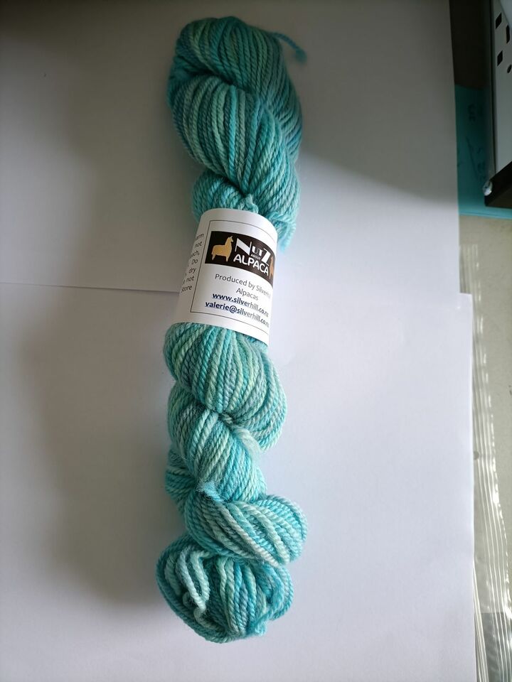 Indie Dyed NZ Alpaca yarn