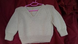 V Neck Baby Jumper
