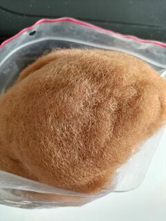 Dark Fawn Alpaca Fibre by Royal Spice