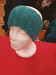 Crocheted Headband/Cowl - Pacific