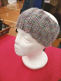 Hand Crocheted Headband - Chorus Girl