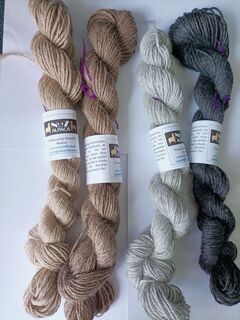 New undyed 8 ply 100% alpaca yarn