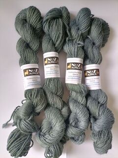 Another new colourway in hand dyed alpaca yarn